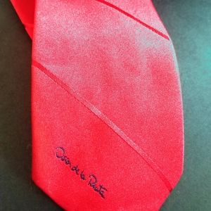 Vintage Oscar de la Renta Men's tie